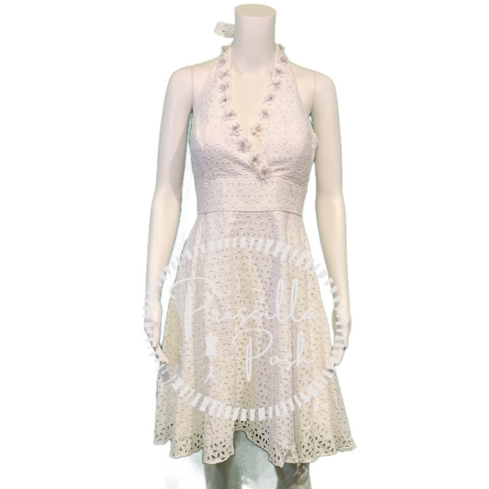 NWT Lilly Pulitzer “Willa Midi Dress” White Halter - Picture 2 of 14